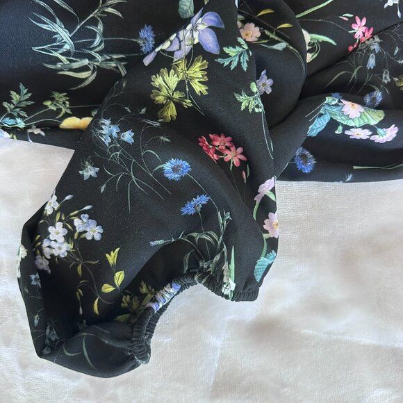 Off-the-Shoulder Long-Sleeve Blouse - NWT - Picture 6 of 8